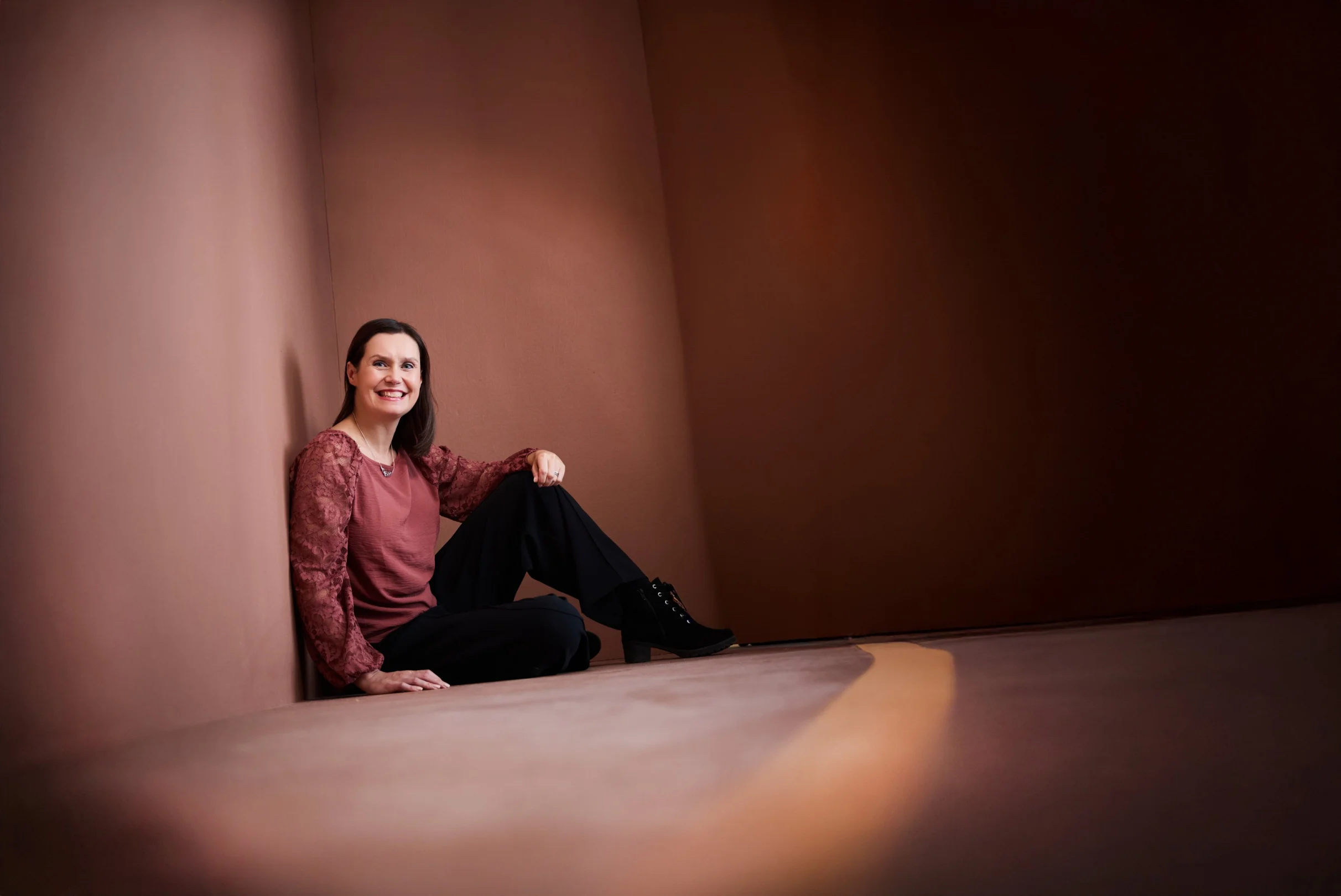 Hanna Partanen esiintymässä